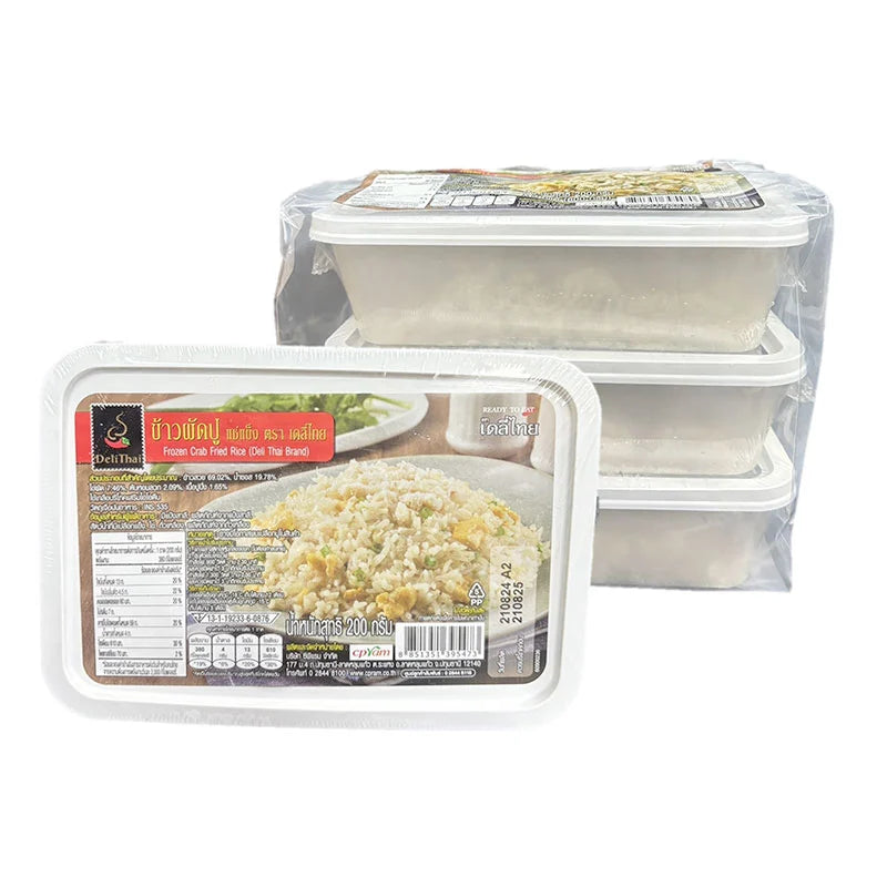 DELITHAI Frozen Crab Fried Rice 200g x3