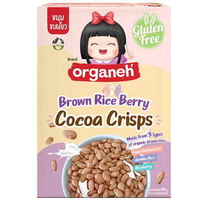 Organeh Cocoa Crisps Brown Rice Berry