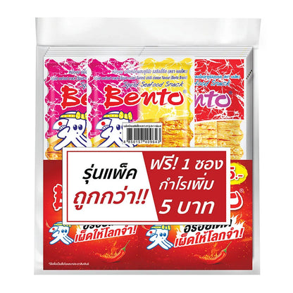 Bento Cuttlefish Snack Chilli Cheese 4g x24