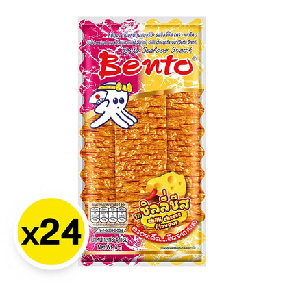 Bento Cuttlefish Snack Chilli Cheese 4g x24