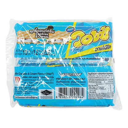 Voiz Waffle Cookies Cream 19g