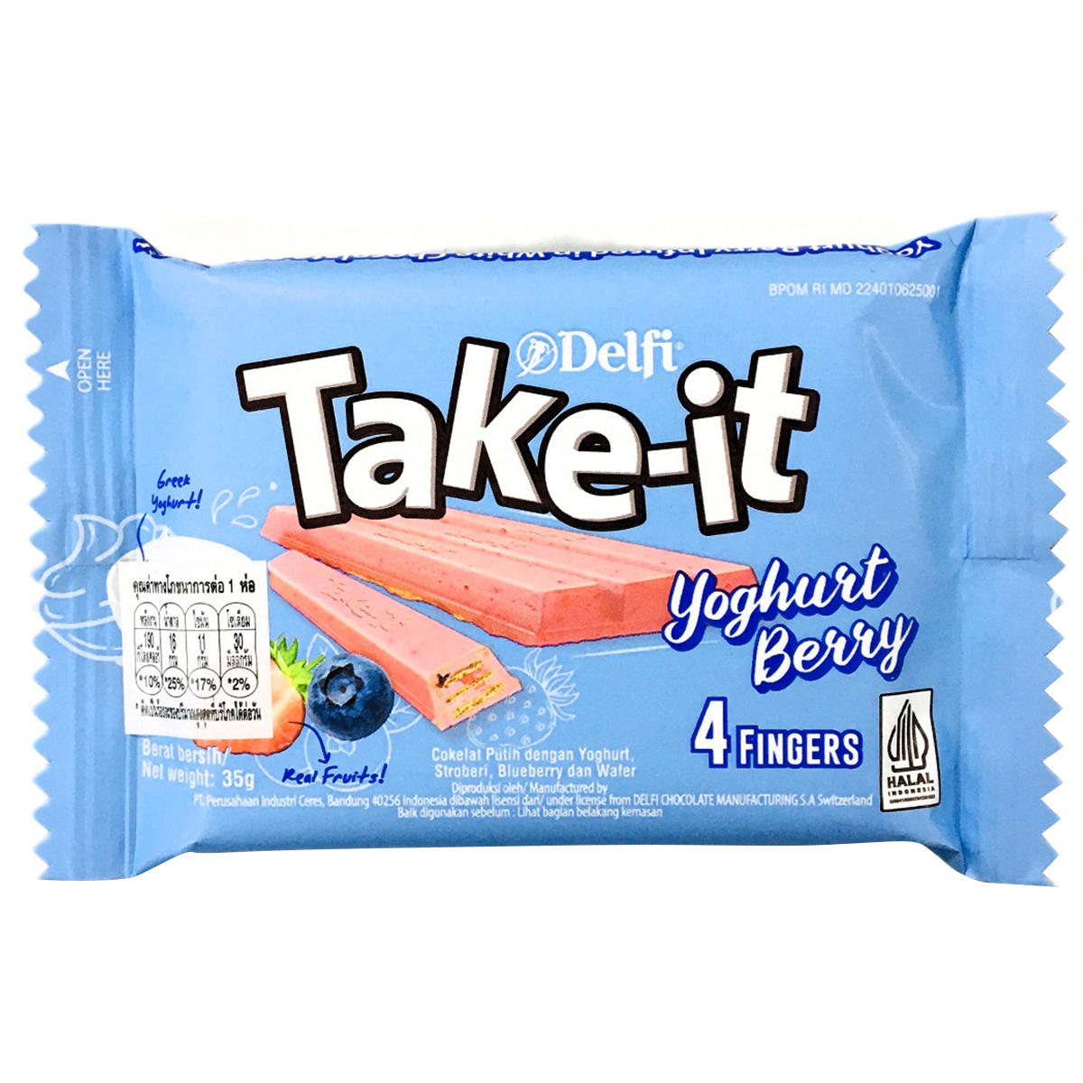 Delfi Take-It Yoghurt Berry