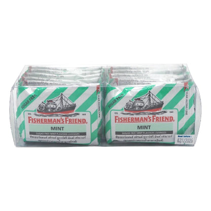 Fishermans Friend Sugar-Free Mint Lozenges x12