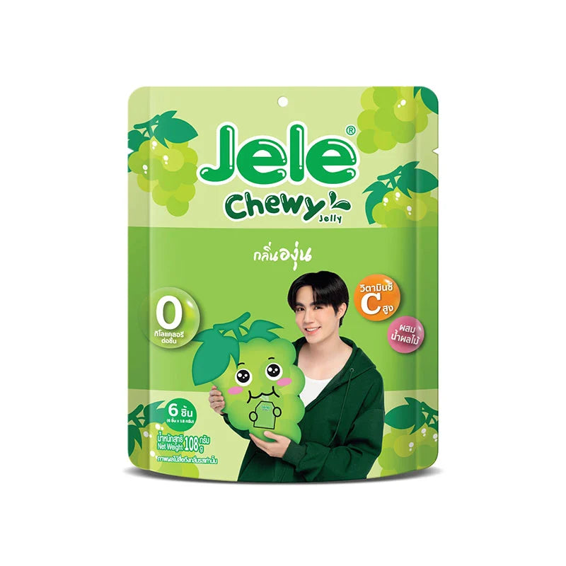 Jele Jelly Chewy Watermelon And Grape 1 108g x5