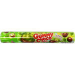Meiji Choco Green Grape Gummy candies in bright packaging, showcasing green grape-flavored confectionery snacks.