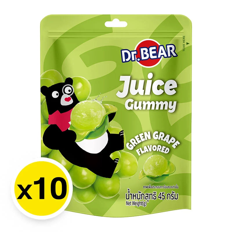 Dr.bear Green Grapes Gummy 45g x10