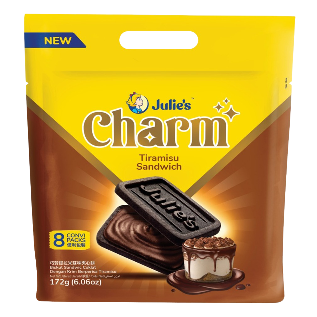 Julie's Charm Tiramisu Sandwich