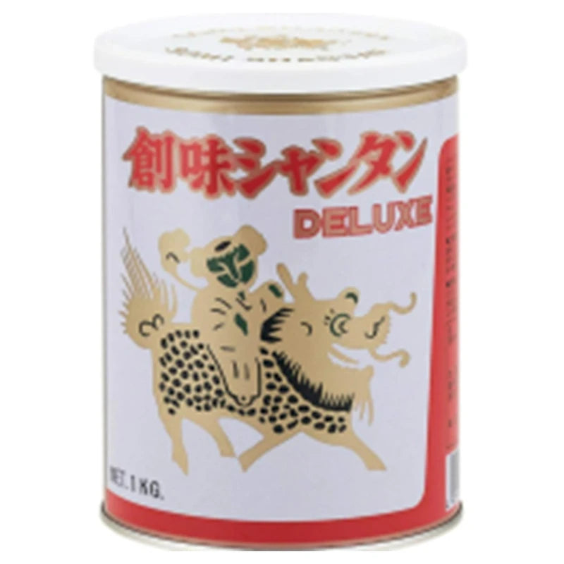 SOMI SHOKUHIN Shantan Deluxe, Japanese-made 1 kg pack of seasoned dried bonito flakes for cooking and garnishing.