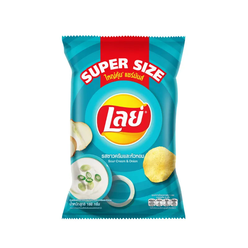 Lays Classic Sourcream & Onion 180g x12