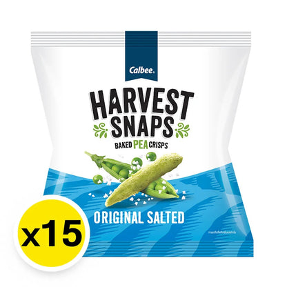 Calbee Harvest Snaps Plant Base Snack 18g x15