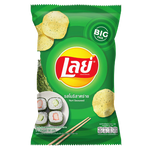 Lay's Classic Noriseaweed confectionery snack with seaweed flavor, featuring crispy texture and colorful packaging.