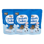 Tiny Bite Mini Sandwich Cookies, crispy snack confectionery with creamy filling, from TINY BITE brand.