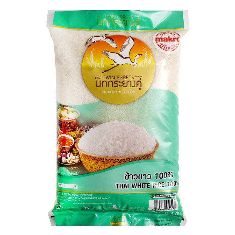 Twin Egrets White Rice 100 5kg