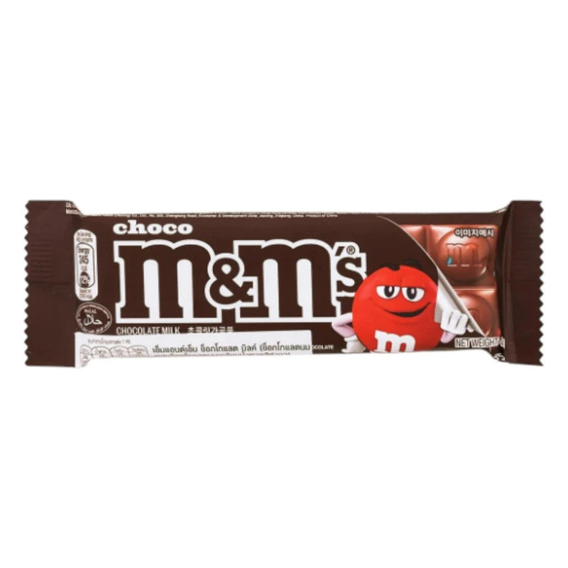M&M S Milk Block Chocolate Bar 46g