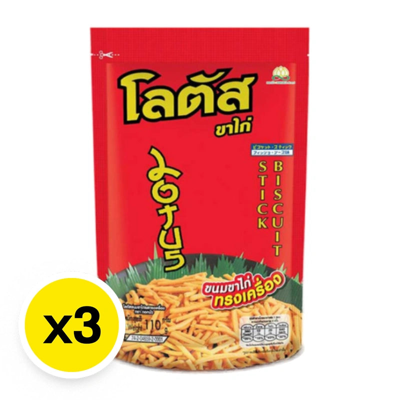 Lotus Biscuit Stick 110g x3