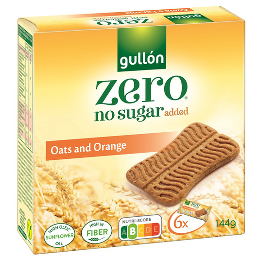 Gullon No Sugar Added Oats & Orange