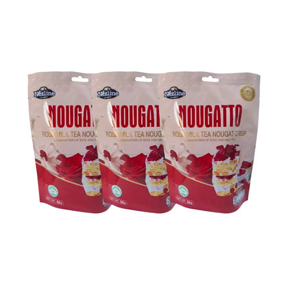 Nezline [3 Packs 100 Baht] () Nougatto Nougat Crisp Nougat 50g