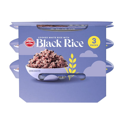 Otoki Cooked Black Rice 210g x3