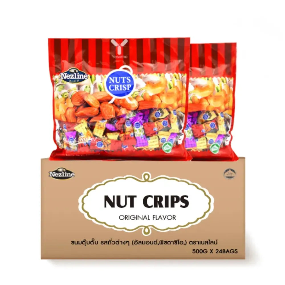 NEZLINE Nuts Crips 500g x24