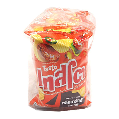 Tasto Potato Rock Chips BBQ Max 42g x6