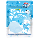 Erko Yogurt Soda Mallow confectionery snack featuring soft marshmallow candies with yogurt soda flavor and colorful packaging.
