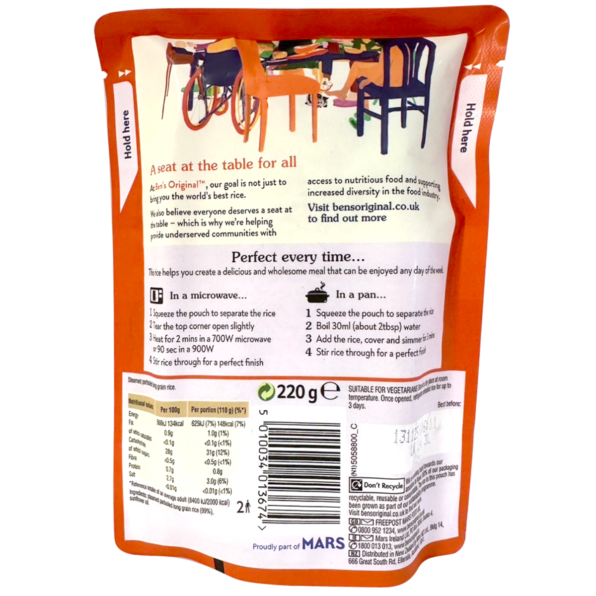 Ben's Original Long Grain Microwave Rice