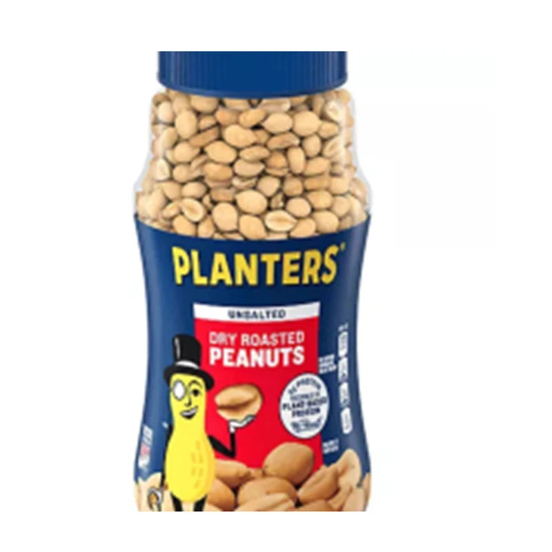 Planters Dry Roasted Unsalted Peanut 453g x3