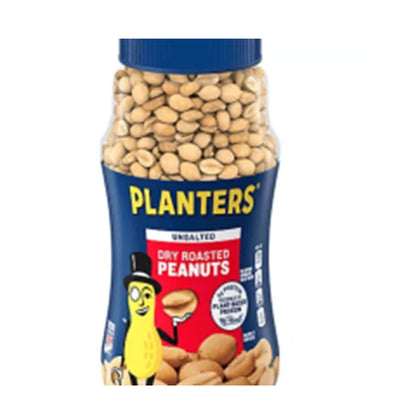Planters Dry Roasted Unsalted Peanut 453g x3