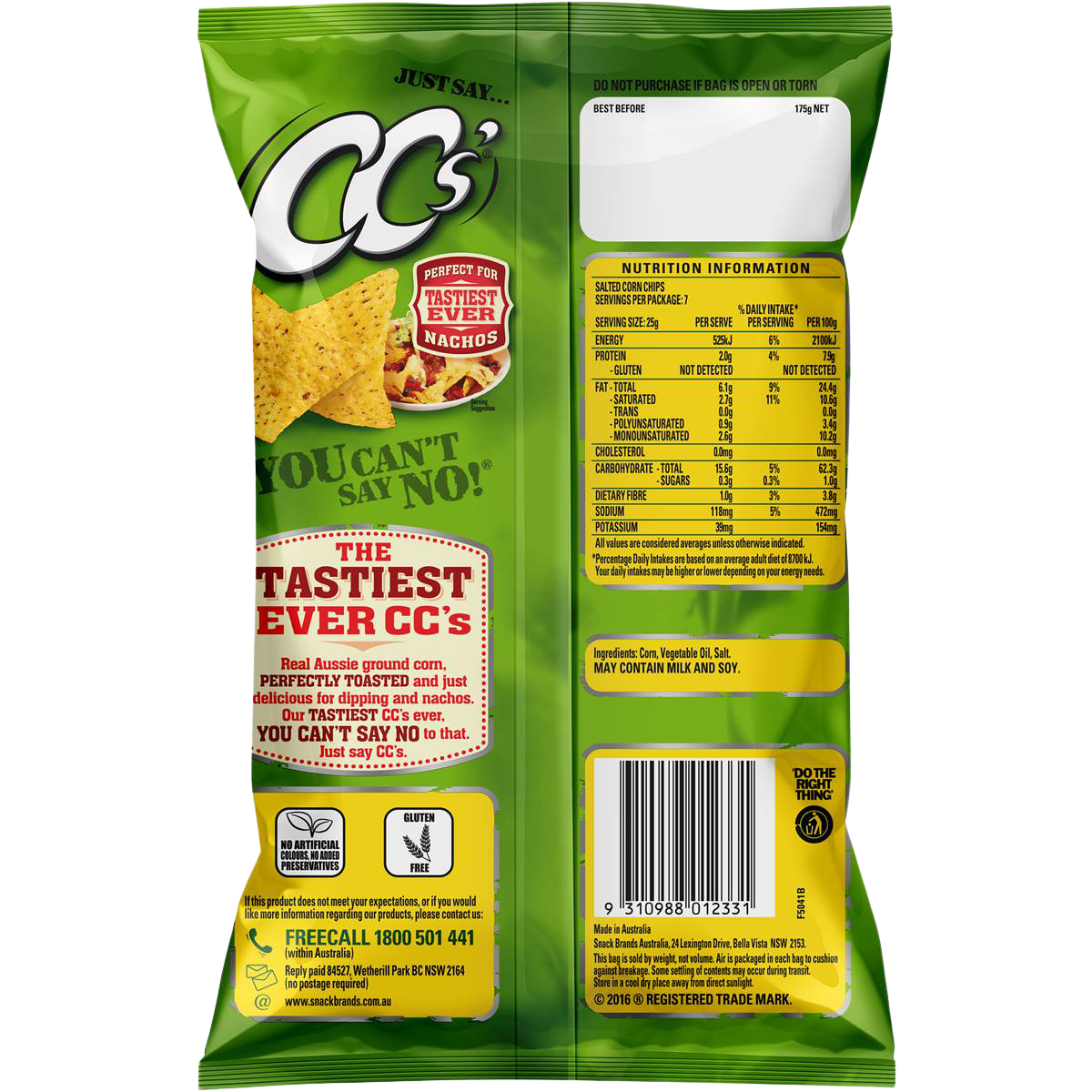 Cc's Corn Chips Original