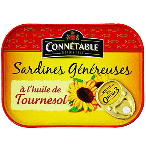 Connetable Sardines In Sunflower Oil