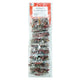 Makro dried small chili peppers in a pack, showing vibrant red chili peppers used for cooking or seasoning.