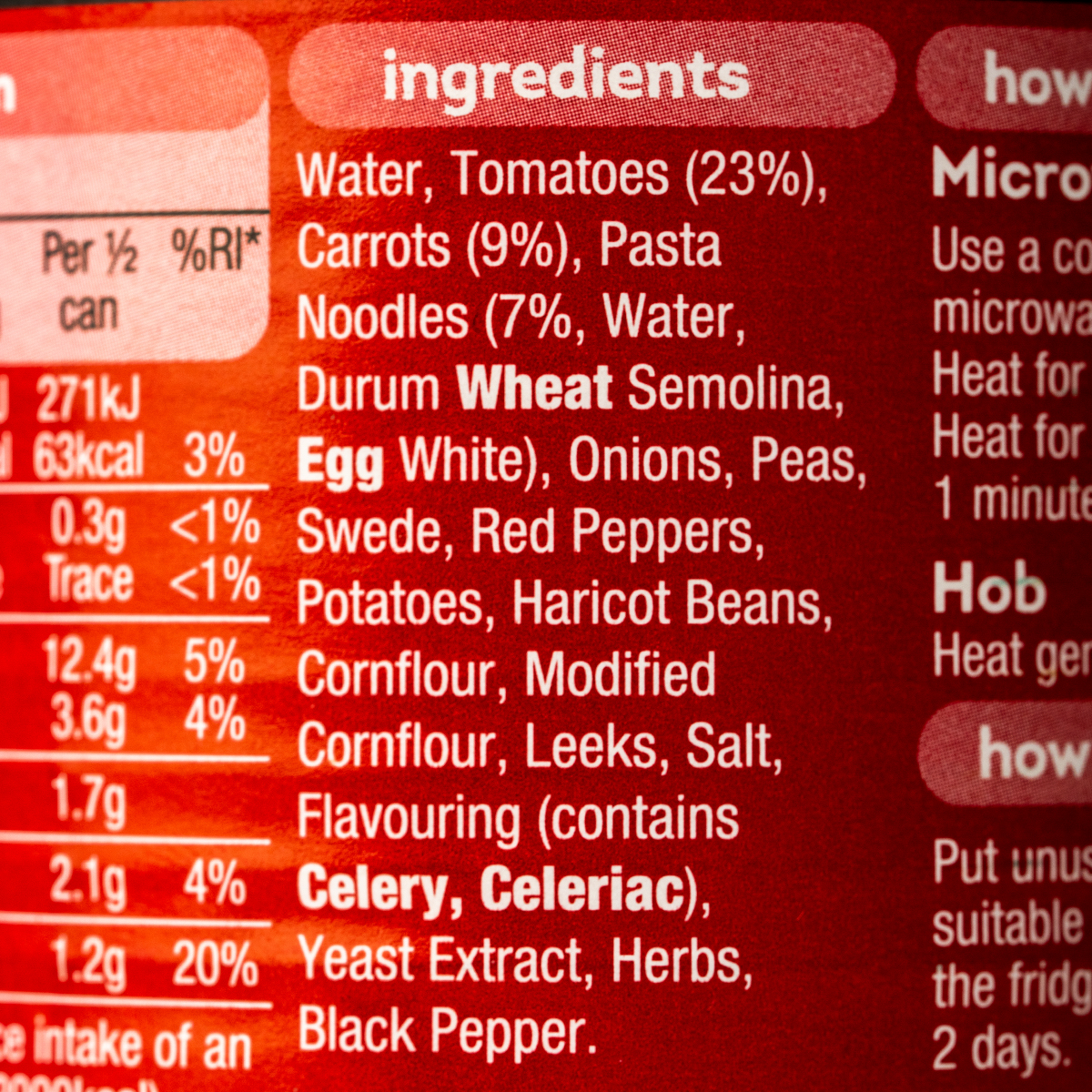 Heinz Classic Minestrone Soup
