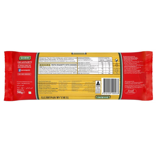 San Remo Tudular Spaghetti
