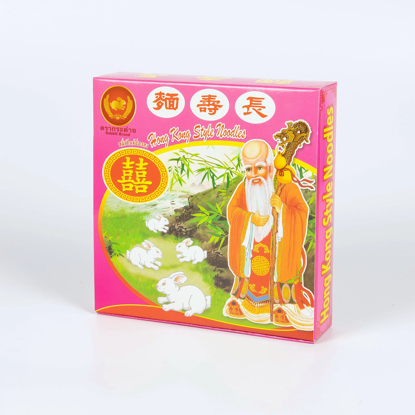 Rabbit Brand Hong Kong Style Noodles 500g
