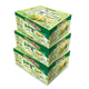 GRINNY GREEN TEA COATED SNACK FILLED WITH GREEN TEA CREAM . (BOX