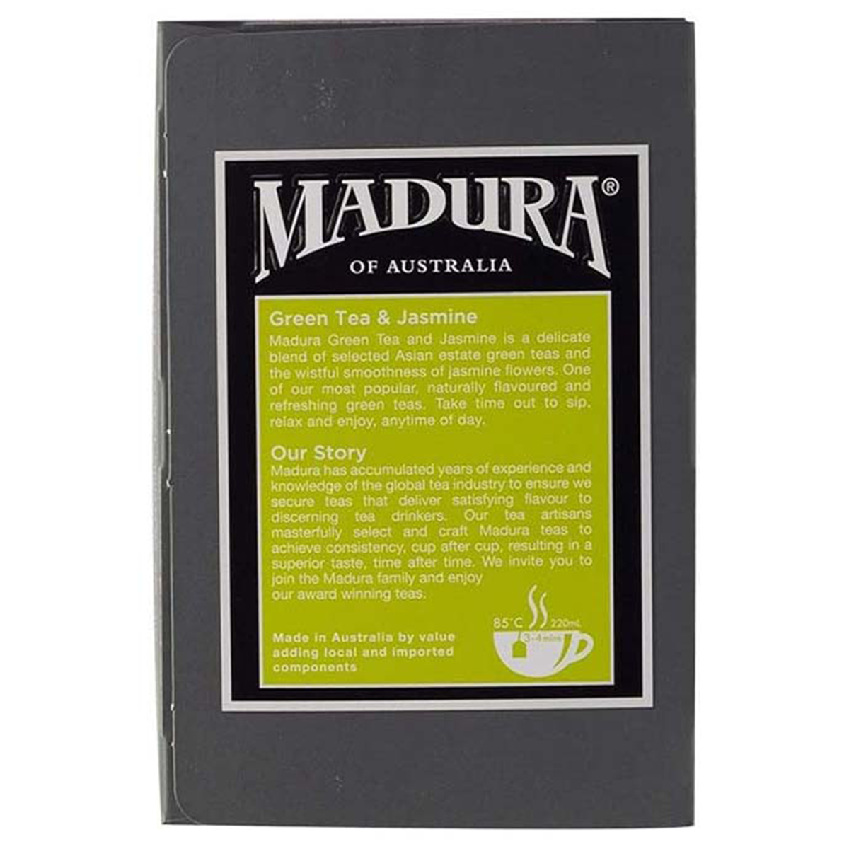 Madura Green Tea & Jasmine Tea Bags
