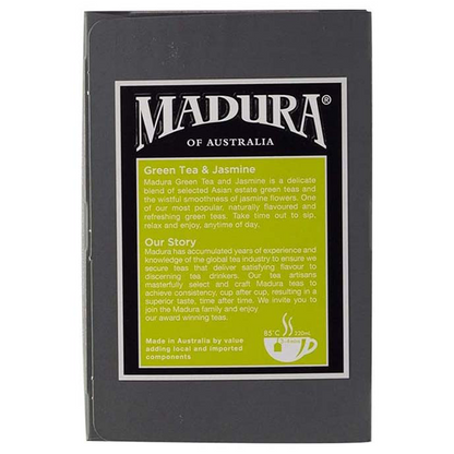 Madura Green Tea & Jasmine Tea Bags