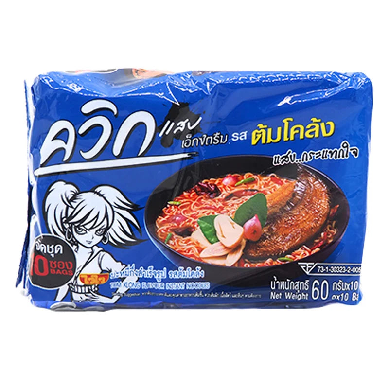 Quick Instant Noodles Tom Klong 60g