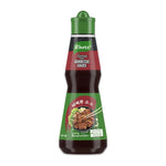 Knorr Korean Barbeque Sauce 260g bottle, dry grocery product with dark, glossy sauce visible in the image.