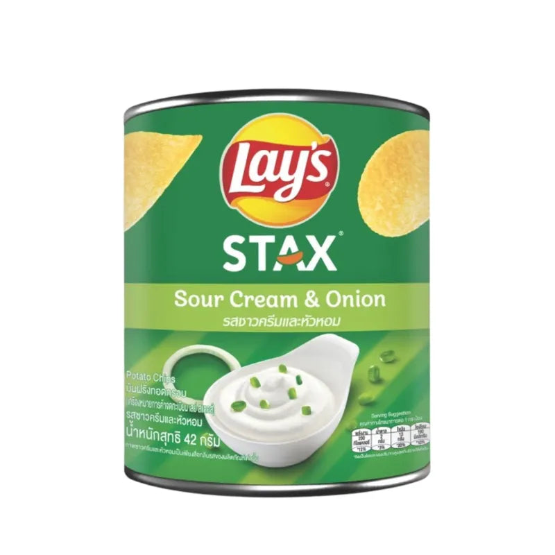 Lays Stax Sour Cream And Onion 42g x24