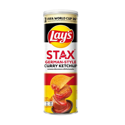 Lays Stax German Curry Ketchup 97g x16