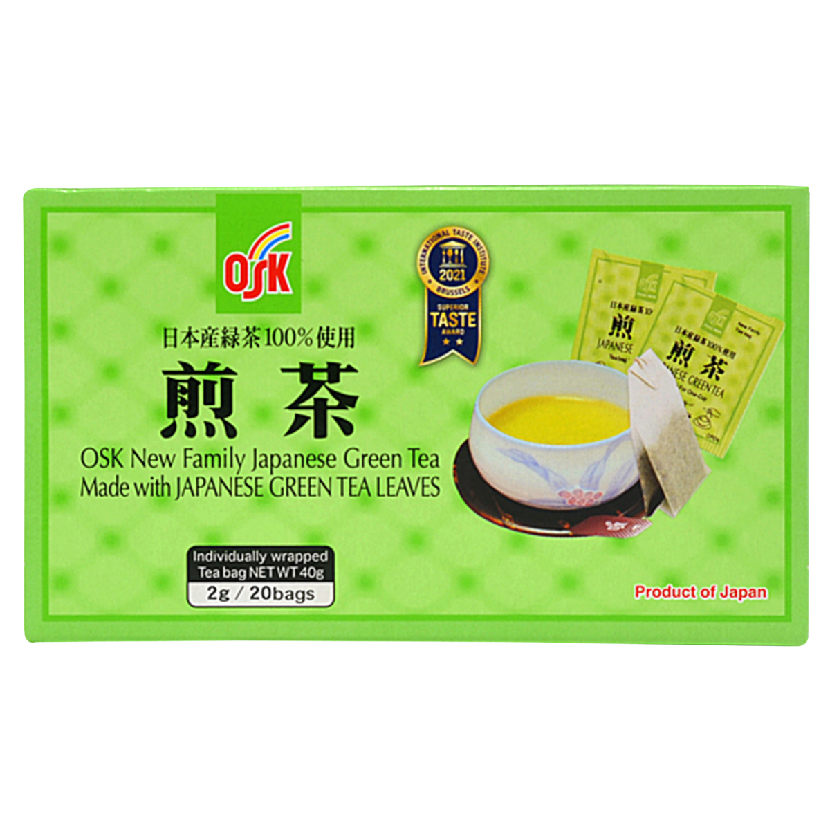 Osk New Family Japanese Green Tea