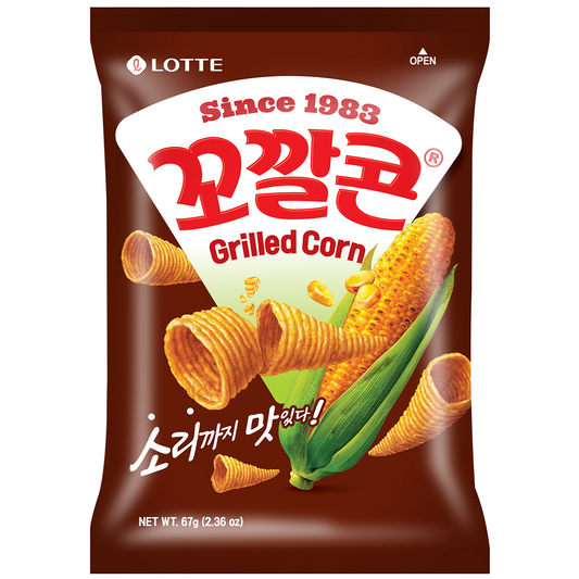 Lotte Corn Snack Grilled Corn