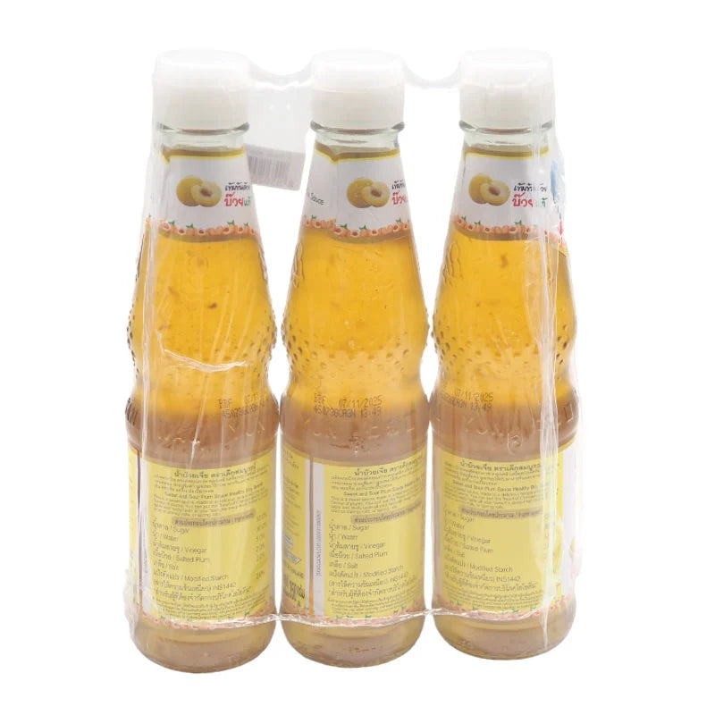 DEK SOM Boon Plum Sauce 350g x3