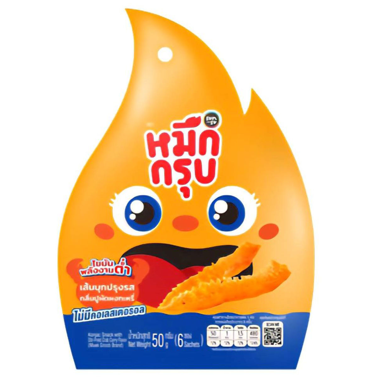 Muek Groob Konjac Snack With Stir Fried Crab Curry Flavor
