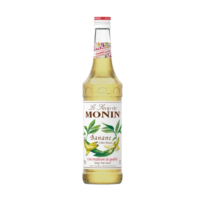 MONIN Yellow Banana Syrup . | Yellow Banana Syrup 700ml