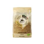 Alce Nero Organic Lentils in a package, showcasing healthy confectionery snack made from organic lentils.