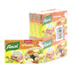 KNORR Pork Stock Cube 80g pack showing six cubes with textured pork-flavored seasoning
