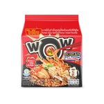 WAIWAI Waiwai Wow Korean Spicy Seafood dry grocery package with spicy seafood flavor, vibrant packaging, and product details.