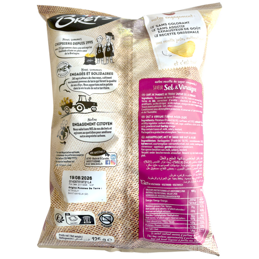 Brets Salt & Vinegar Potato Chips